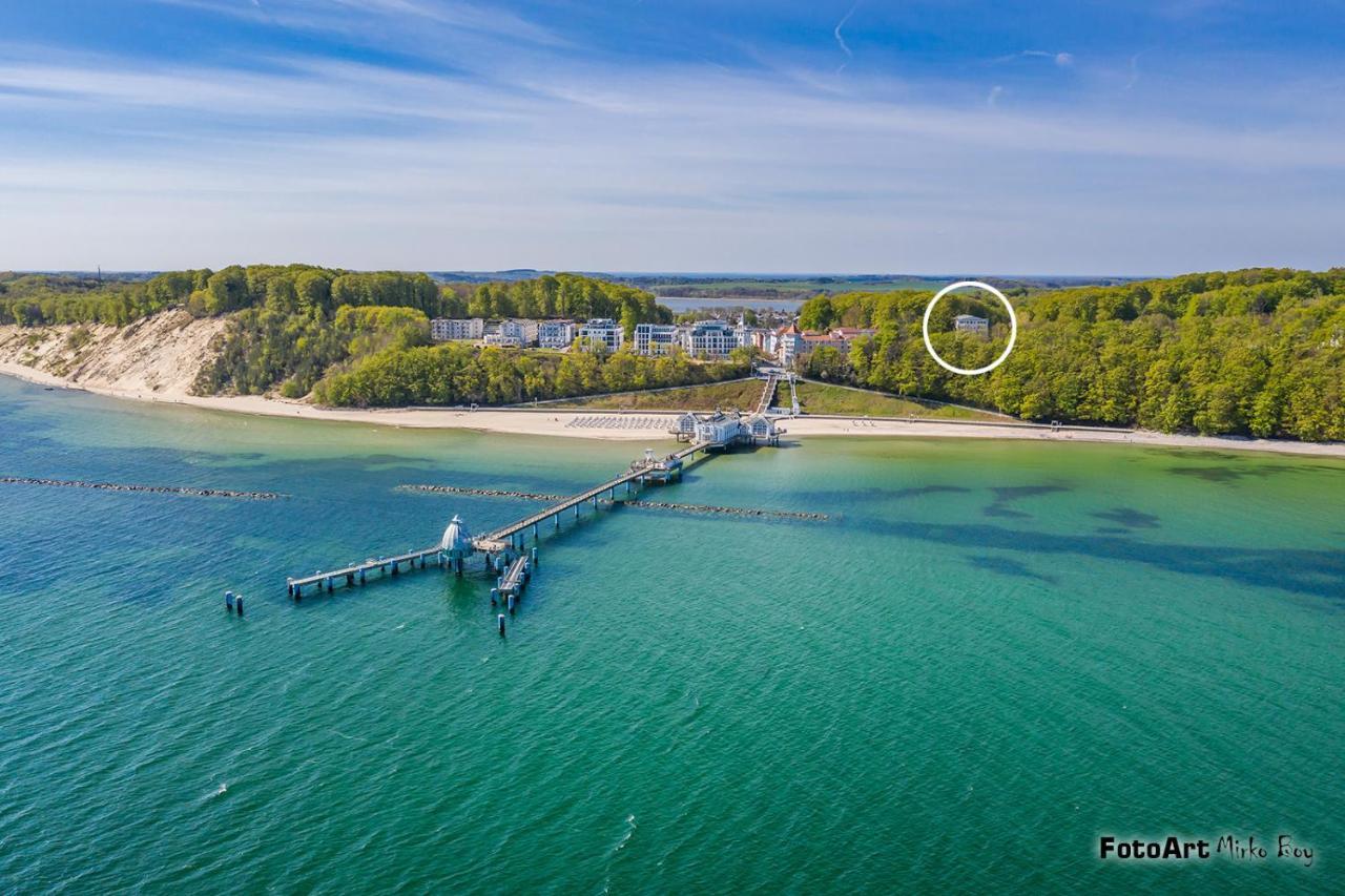 Residenz Seeblick Fewo 25 Mit Balkon Und Meerblick Sellin  Exterior foto